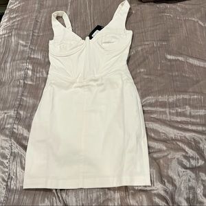 White denim dress (XS)